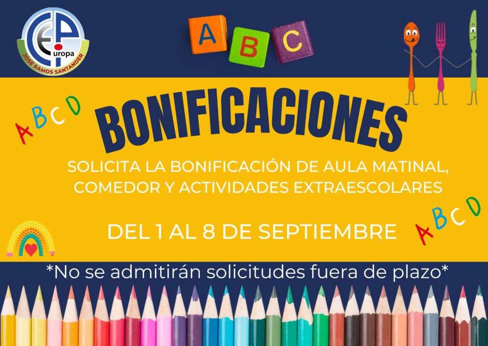 Consulta bonificaciones